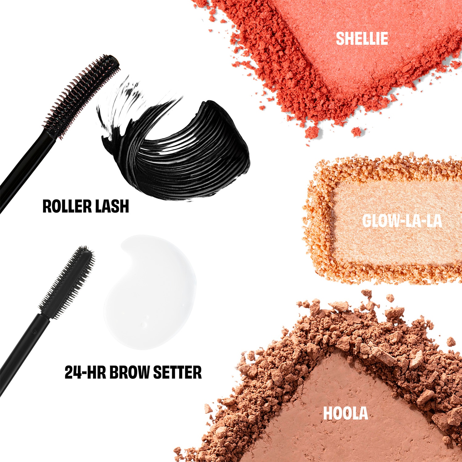 HOLIDAY SET GLAM OF LIFE (SET DE HIGHLIGHTER, BLUSH, BRONZER)